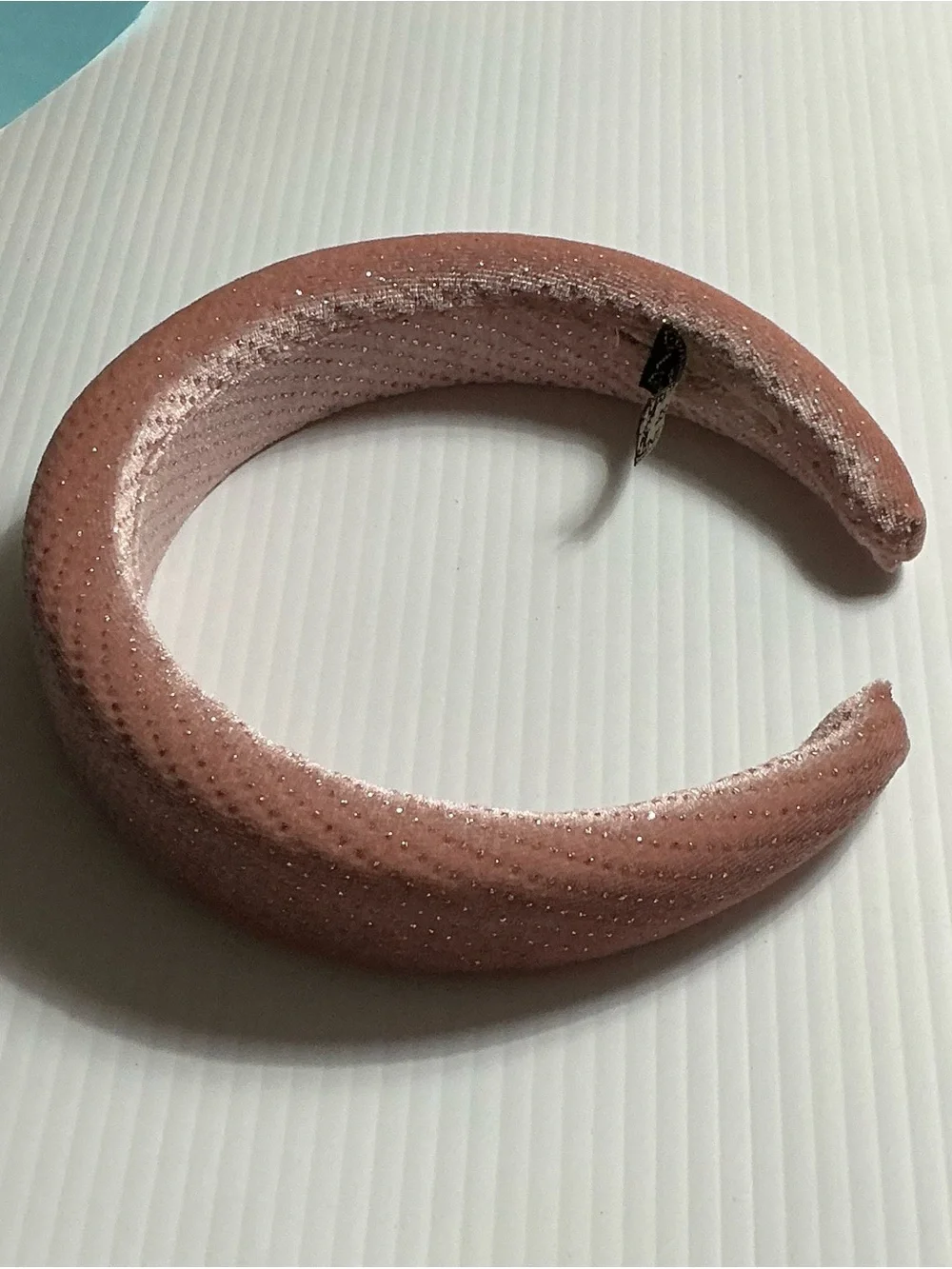 Pink Velvet Scrunchie and Brand Handmade Headband